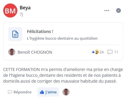 Commentaire stagiaire
